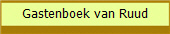 Gastenboek van Ruud